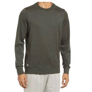 Vuori Men's Ponto Performance Oregano Crewneck Sweater